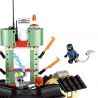 LELE 31099 non  THÀNH PHỐ NINJA bộ đồ chơi xếp lắp ráp ghép mô hình The  Ninjago Movie THE LELE NINJA MOVIE Ninja Lốc Xoáy 716 khối