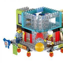 LELE 31099 non  THÀNH PHỐ NINJA bộ đồ chơi xếp lắp ráp ghép mô hình The  Ninjago Movie THE LELE NINJA MOVIE Ninja Lốc Xoáy 716 khối