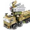 SEMBO 11716 non  HỆ THỐNG PHÒNG THỦ TẦM GẦN PANTSIR S1 bộ đồ chơi xếp lắp ráp ghép mô hình Black Gold Cuộc Chiến Vàng Đen 704 khối