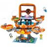 Enlighten 3708 Qman 3708 non  ĐỘI CỨU HỘ BIỂN bộ đồ chơi xếp lắp ráp ghép mô hình Octonauts Thám Hiểm Đại Dương 698 khối