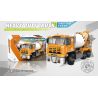 XINGBAO XB-03040 03040 XB03040 non  Ô TÔ TRỘN BÊ TÔNG bộ đồ chơi xếp lắp ráp ghép mô hình Heavy Duty Truck Xe Máy Hạng Nặng 654 khối