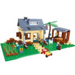 WANGE 34202N Xếp hình kiểu  CREATOR Happy Farmland Nông Trại Vui Vẻ 412 khối