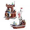 JIE STAR 30007 Xếp hình kiểu  PIRATES OF THE CARIBBEAN Headquarters Base Trụ Sở Chính Của Quân Hải Tặc 431 khối