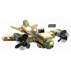 SLUBAN M38-B0636 B0636 0636 M38B0636 38-B0636 non  NGƯỜI MÁY ĐƯỢC LẮP RÁP BỞI BAY PHẢN LỰC TRỰC THĂNG VÀ XE TĂNG bộ đồ chơi xếp lắp ráp ghép mô hình Military Army Quân Sự Bộ Đội 448 khối