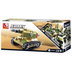 SLUBAN M38-B0636 B0636 0636 M38B0636 38-B0636 non  NGƯỜI MÁY ĐƯỢC LẮP RÁP BỞI BAY PHẢN LỰC TRỰC THĂNG VÀ XE TĂNG bộ đồ chơi xếp lắp ráp ghép mô hình Military Army Quân Sự Bộ Đội 448 khối