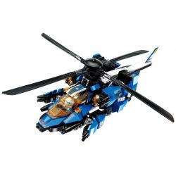 Enlighten 3302 Qman 3302 non  NGƯỜI MÁY BIẾN HÌNH THÀNH TRỰC THĂNG bộ đồ chơi xếp lắp ráp ghép mô hình Transformers BLAST RANGER BLADE WARRIOR Robot Đại Chiến Người Máy Biến Hình 448 khối