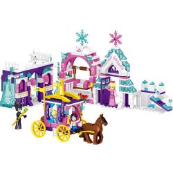 LELE 37066 non  CÔNG VIÊN TRONG MƠ CỦA CHÚA bộ đồ chơi xếp lắp ráp ghép mô hình  HAPPY PRINCESS Các Bạn Gái 447 khối