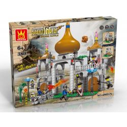 WANGE 49031N Xếp hình kiểu  CASTLE Attack The Castle Tấn Công Tòa Lâu đài 380 khối