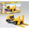 QIZHILE 2001 Xếp hình kiểu  CITY Construction Vehicle 8 In 1 Máy Xây Dựng 8 Trong 1 394 khối
