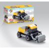QIZHILE 2001 Xếp hình kiểu  CITY Construction Vehicle 8 In 1 Máy Xây Dựng 8 Trong 1 394 khối