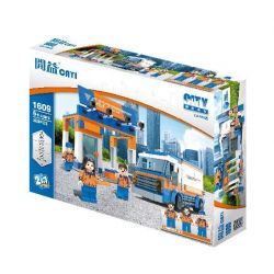 CAYI 1609 Xếp hình kiểu  CITY Cayi Express Giao Hàng Thành Phố 561 khối