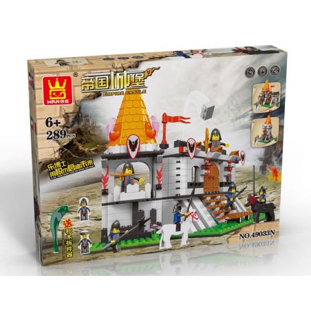 WANGE 49033N Xếp hình kiểu  CASTLE Attack The Castle Tấn Công Lâu đài 289 khối