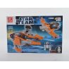 JIE STAR 20202 Xếp hình kiểu  STAR WARS Agents Warships & Dragon Fighter Phi Thuyền Chiến đấu Rồng Và Phi Thuyền Mật Vụ 290 khối