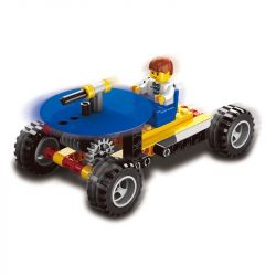 WANGE DR.LUCK 1403 non  XE NÂNG HÀNG CHẠY BẰNG ĐIỆN bộ đồ chơi xếp lắp ráp ghép mô hình Mindstorms POWER MACHINSRY FORKLIFT、SCOOTER、CRICKET、RANGING CAR Lập Trình Khoa Học 292 khối