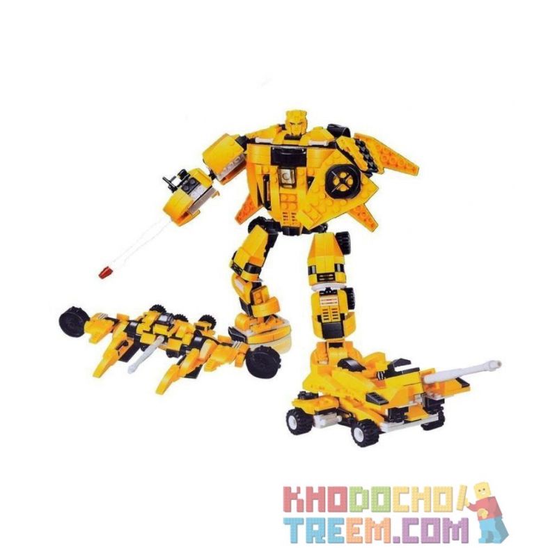 JIE STAR 27024 Xếp hình kiểu  CREATOR 3 IN 1 Plover Warrior Chiến Binh Plover 300 khối