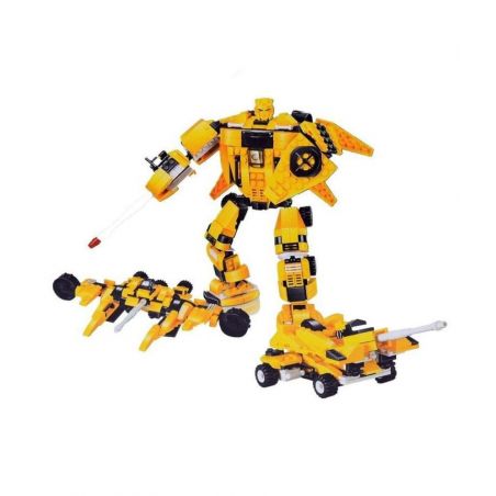 JIE STAR 27024 Xếp hình kiểu  CREATOR 3 IN 1 Plover Warrior Chiến Binh Plover 300 khối