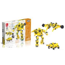 JIE STAR 27024 Xếp hình kiểu  CREATOR 3 IN 1 Plover Warrior Chiến Binh Plover 300 khối