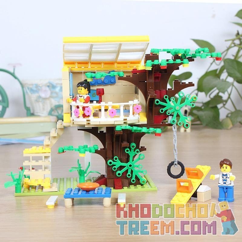 WANGE 32214N Xếp hình kiểu   The Shop On The Tree Cửa Hàng Trên Cây 303 khối