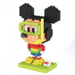 HUIMEI STAR CITY XING DOU CHENG HM202 Xếp hình kiểu    Mickey In Diving Suit Mickey Mặc đồ Lặn 300 khối