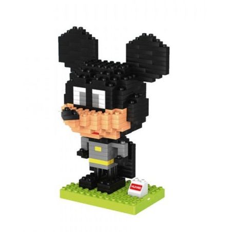 HUIMEI STAR CITY XING DOU CHENG HM201 Xếp hình kiểu    Batman Mickey Chuột Mickey Trong Bộ áo Người Dơi 278 khối
