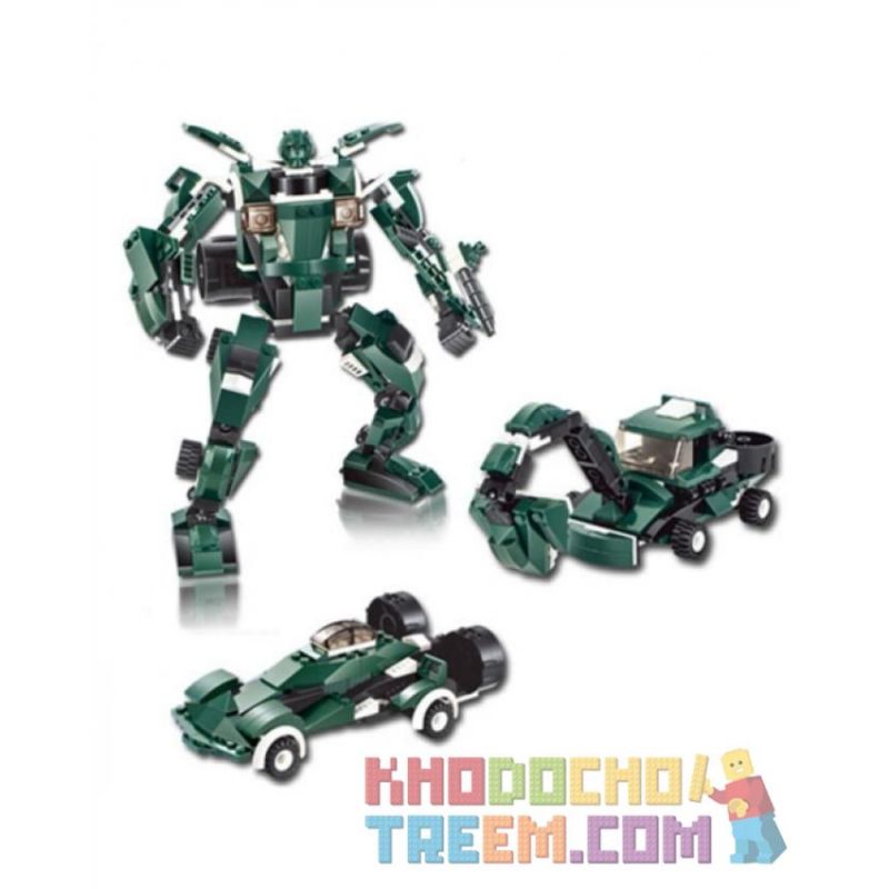 JIE STAR 27026 Xếp hình kiểu  CREATOR 3 IN 1 Marksman Luxman Thiện Xạ Luxman 271 khối