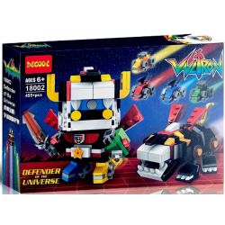 JISI 18002 Bela 11026 Lari 11026 Jemlou 20038 non  DŨNG SỸ HESMAN NHỎ VÀ THÚ CƯNG bộ đồ chơi xếp lắp ráp ghép mô hình Brickheadz DEFENDER OF THE UNIVERSE Nhân Vật Đầu To 455 khối