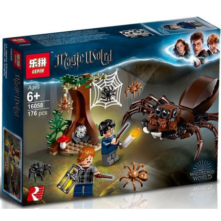 NOT  ARAGOG'S LAIR 75950 Bela Lari 11003 LELE 39150 L157 LEPIN 16058 SHENG YUAN/SY SY1203A 1203A SY1203B 1203B xếp lắp ráp ghép mô hình TRIỆT HẠ NHỆN KHỔNG LỒ HANG CỦA ARAGOG Harry Potter Chú Bé Phù Thủy 157 khối