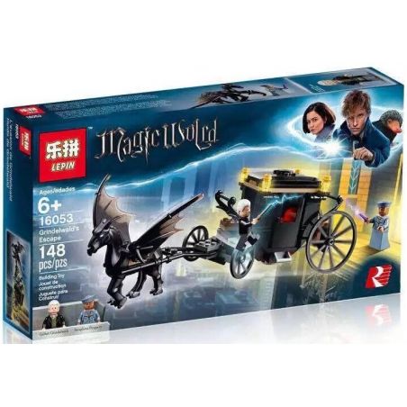 NOT  GRINDELWALD'S ESCAPE 75951 Bela Lari 11008 LELE 39149 LEPIN 16053 xếp lắp ráp ghép mô hình CUỘC TRỐN THOÁT CỦA GRINDELWALD Harry Potter Chú Bé Phù Thủy 132 khối