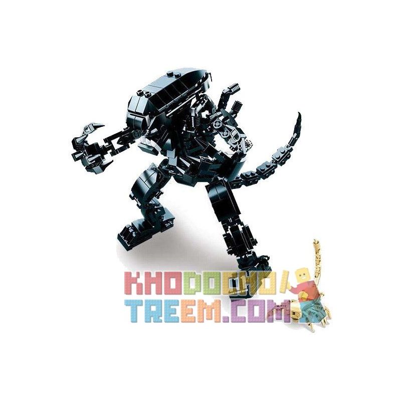 SLUBAN M38-B0720B B0720B 0720B M38B0720B 38-B0720B non  NGƯỜI NGOÀI HÀNH TINH bộ đồ chơi xếp lắp ráp ghép mô hình Alien Vs. Predator ALLENS Cuộc Chiến Dưới Tháp Cổ 442 khối