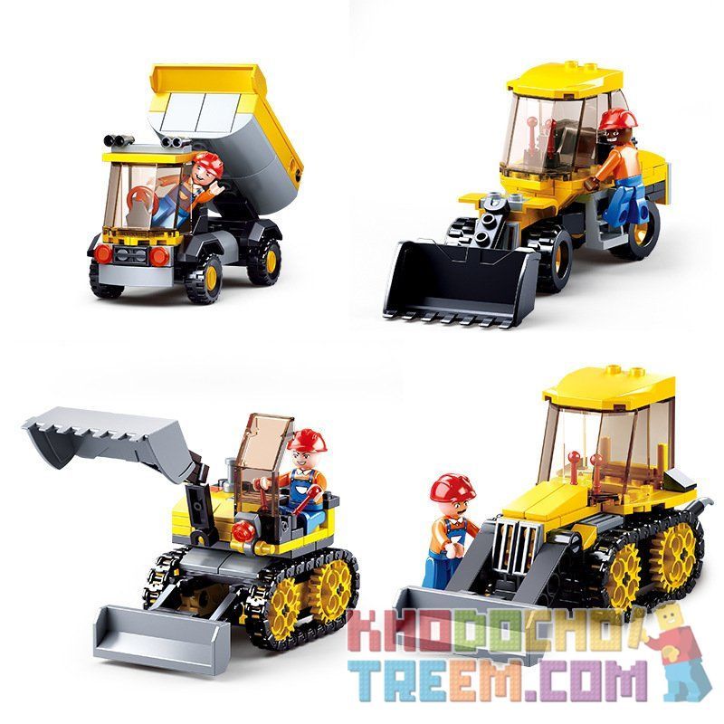 SLUBAN M38-B0377A B0377A 0377A M38B0377A 38-B0377A M38-B0377B B0377B 0377B M38B0377B 38-B0377B M38-B0377C B0377C 0377C M38B0377C 38-B0377C M38-B0377D B0377D 0377D M38B0377D 38-B0377D non  MÔ HÌNH XE TẢI MÁY ỦI XÚC. bộ đồ chơi xếp lắp ráp ghép mô hình City Thành Phố 438 khối