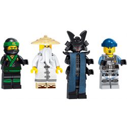 LELE 31066 non  BỘ LẮP RÁP RỒNG VÀNG bộ đồ chơi xếp lắp ráp ghép mô hình The  Ninjago Movie Ninja Lốc Xoáy 431 khối