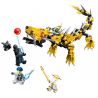 LELE 31066 non  BỘ LẮP RÁP RỒNG VÀNG bộ đồ chơi xếp lắp ráp ghép mô hình The  Ninjago Movie Ninja Lốc Xoáy 431 khối