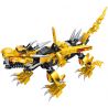 LELE 31066 non  BỘ LẮP RÁP RỒNG VÀNG bộ đồ chơi xếp lắp ráp ghép mô hình The  Ninjago Movie Ninja Lốc Xoáy 431 khối