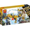 LELE 31066 non  BỘ LẮP RÁP RỒNG VÀNG bộ đồ chơi xếp lắp ráp ghép mô hình The  Ninjago Movie Ninja Lốc Xoáy 431 khối