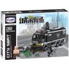 Winner 7002 non  XE CẢNH SÁT CHỐNG BẠO ĐỘNG bộ đồ chơi xếp lắp ráp ghép mô hình Police CITY SWAT 320 khối