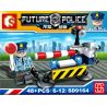 SEMBO SD9164 9164 SD9165 9165 SD9166 9166 SD9167 9167 SD9168 9168 SD9169 9169 SD9170 9170 SD9171 9171 non  LỰC LƯỢNG CẢNH SÁT LIÊN LẠC bộ đồ chơi xếp lắp ráp ghép mô hình Future Police Cảnh Sát Tương Lai 431 khối
