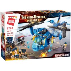 Enlighten 2709 Qman 2709 non  MÁY BAY QUÂN SỰ THẾ HỆ I bộ đồ chơi xếp lắp ráp ghép mô hình The High-Tech Era Kỷ Nguyên Công Nghệ Cao 318 khối