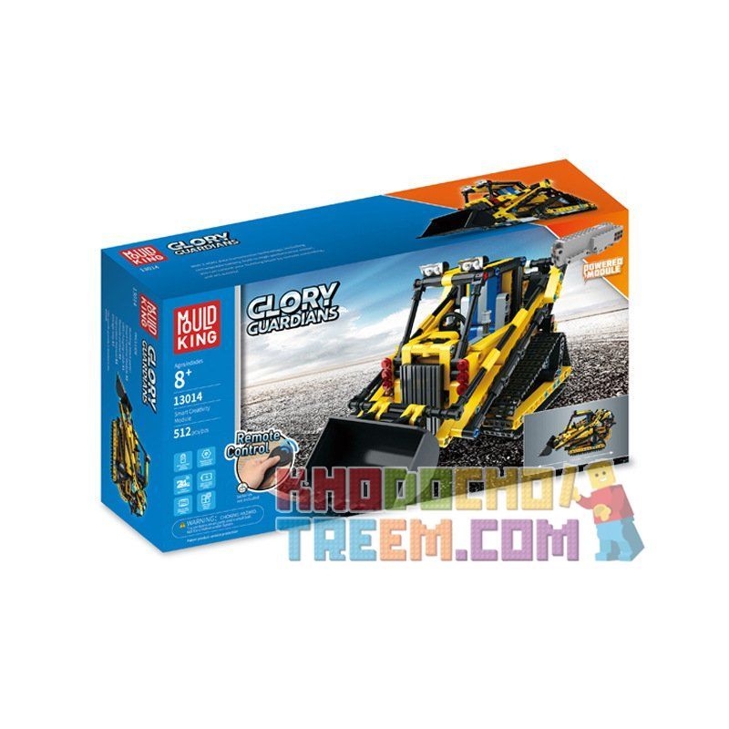 MouldKing 13014 Mould King 13014 non  MÁY XÚC bộ đồ chơi xếp lắp ráp ghép mô hình  GLORY GUARDIANS Kỹ Thuật Công Nghệ Cao Mô Hình Phương Tiện 514 khối