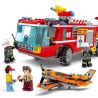 SEMBO 603039 non  XE CỨU HỎA SÂN BAY bộ đồ chơi xếp lắp ráp ghép mô hình Fire Rescure FIRE FRONTLINE 580 khối