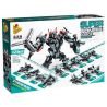 PanlosBrick 633013 Panlos Brick 633013 non  ROBOT BIẾN HÌNH 12 PHƯƠNG TIỆN QUÂN SỰ bộ đồ chơi xếp lắp ráp ghép mô hình Transformers SUPER POINEER ROBOT Robot Đại Chiến Người Máy Biến Hình 577 khối