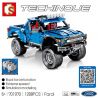 SEMBO 701970 non  XE ĐỊA HÌNH FORD F-50 bộ đồ chơi xếp lắp ráp ghép mô hình  Kỹ Thuật Công Nghệ Cao Mô Hình Phương Tiện 1288 khối