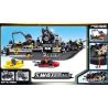 SEMBO 102467 non  TÀU CẢNH SÁT ĐẶC NHIỆM SWAT bộ đồ chơi xếp lắp ráp ghép mô hình Swat Special Force 864 khối
