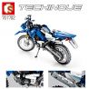 SEMBO 701702 non  XE MÔ TÔ ĐỊA HÌNH YAMAHA bộ đồ chơi xếp lắp ráp ghép mô hình  TECHINQUE Kỹ Thuật Công Nghệ Cao Mô Hình Phương Tiện 799 khối