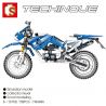 SEMBO 701702 non  XE MÔ TÔ ĐỊA HÌNH YAMAHA bộ đồ chơi xếp lắp ráp ghép mô hình  TECHINQUE Kỹ Thuật Công Nghệ Cao Mô Hình Phương Tiện 799 khối