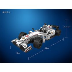 Winner 7115 non  XE ĐUA CÔNG THỨC 1 bộ đồ chơi xếp lắp ráp ghép mô hình  RC RACING CAR Kỹ Thuật Công Nghệ Cao Mô Hình Phương Tiện 729 khối