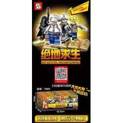 SHENG YUAN SY 7005A 7005B 7005C 7005D non  TRẬN CHIẾN SA MẠC bộ đồ chơi xếp lắp ráp ghép mô hình  Kỹ Thuật Công Nghệ Cao Mô Hình Phương Tiện 714 khối