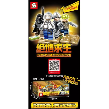 SHENG YUAN SY 7005A 7005B 7005C 7005D non  TRẬN CHIẾN SA MẠC bộ đồ chơi xếp lắp ráp ghép mô hình  Kỹ Thuật Công Nghệ Cao Mô Hình Phương Tiện 714 khối