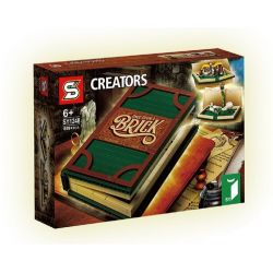 NOT  POP-UP BOOK 21315 Bela Lari 11393 SHENG YUAN/SY SY1248 1248 xếp lắp ráp ghép mô hình TRUYỆN CỔ TÍCH NỔI 3D SÁCH BẬT LÊN Ideas Ý Tưởng 859 khối