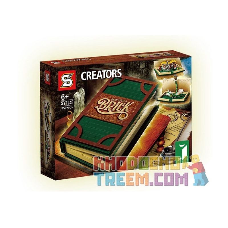 NOT  POP-UP BOOK 21315 Bela Lari 11393 SHENG YUAN/SY SY1248 1248 xếp lắp ráp ghép mô hình TRUYỆN CỔ TÍCH NỔI 3D SÁCH BẬT LÊN Ideas Ý Tưởng 859 khối