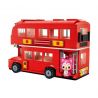 Enlighten 3904 Qman 3904 non  XE BUS 2 TẦNG bộ đồ chơi xếp lắp ráp ghép mô hình Ali's Small Dreamy Town Thị Trấn Nhỏ Mộng Mơ Của Ali 606 khối